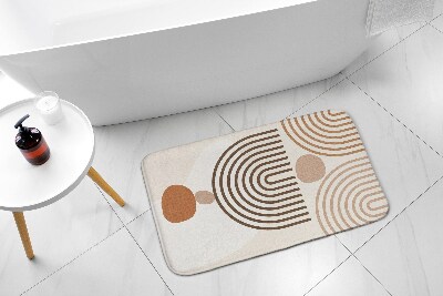 Tapete para casa de banho Padrão geométrico