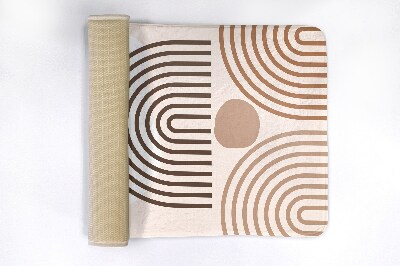 Tapete para casa de banho Padrão geométrico