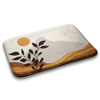 Tapete para casa de banho Paisagem ensolarada