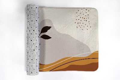 Tapete para casa de banho Paisagem ensolarada