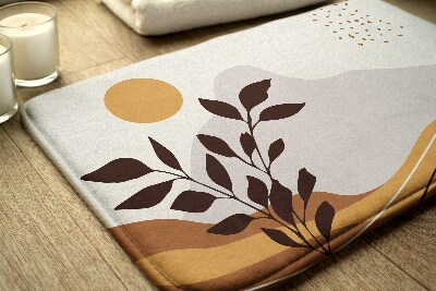 Tapete para casa de banho Paisagem ensolarada