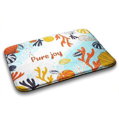 Tapete para banheira Conchas do mar