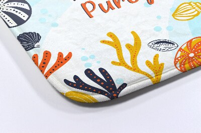 Tapete para banheira Conchas do mar