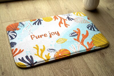 Tapete para banheira Conchas do mar