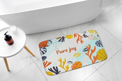 Tapete para banheira Conchas do mar