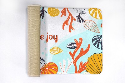 Tapete para banheira Conchas do mar