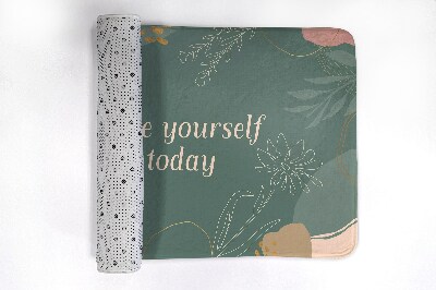 Tapete para wc Tapete de flores silvestres