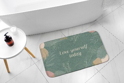 Tapete para wc Tapete de flores silvestres