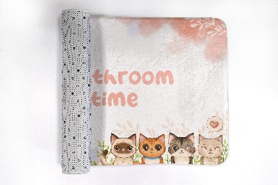 Tapete para banheira Gatos Animais