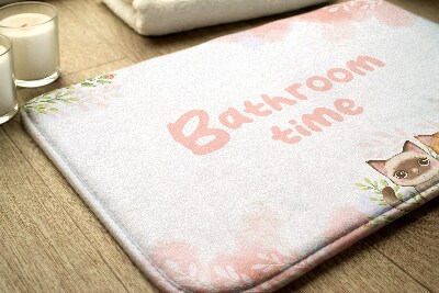 Tapete para banheira Gatos Animais