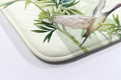 Tapete para wc Pássaro guindaste