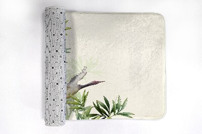 Tapete para wc Pássaro guindaste