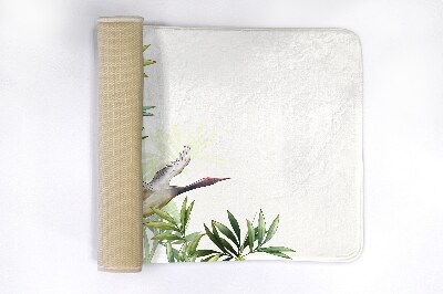 Tapete para wc Pássaro guindaste