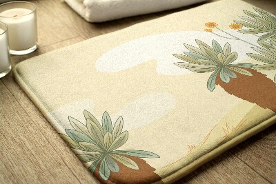 Tapete para casa de banho Palmeiras