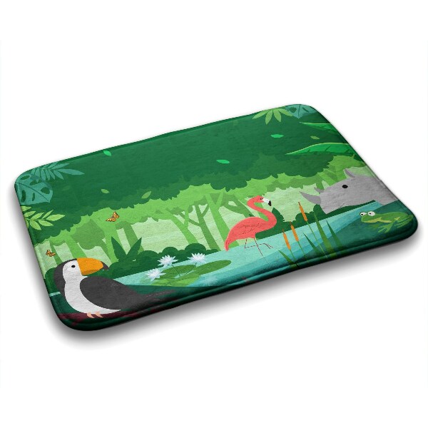 Tapete para wc Animais exóticos