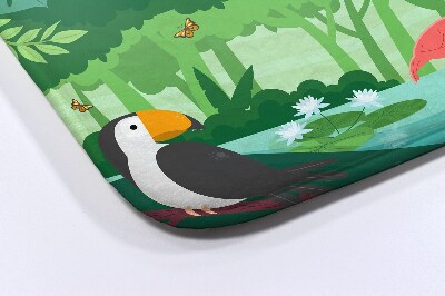 Tapete para wc Animais exóticos