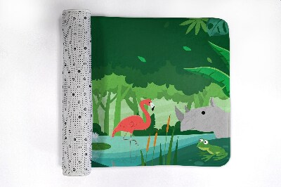 Tapete para wc Animais exóticos