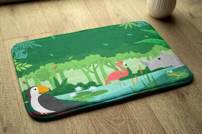 Tapete para wc Animais exóticos