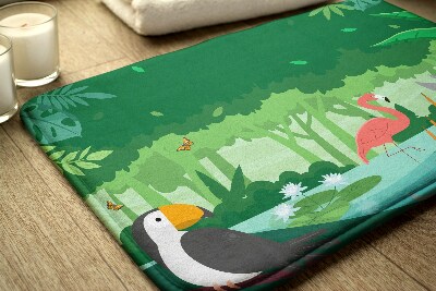 Tapete para wc Animais exóticos