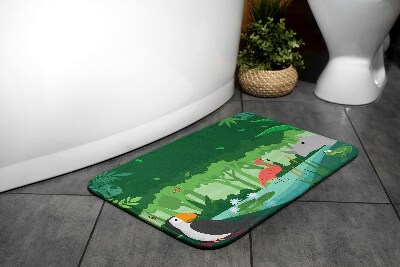 Tapete para wc Animais exóticos