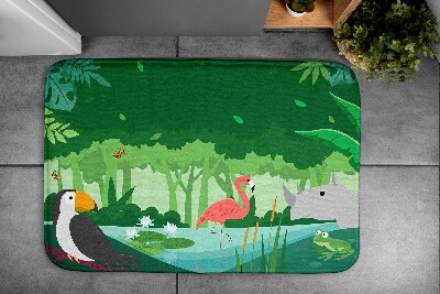 Tapete para wc Animais exóticos