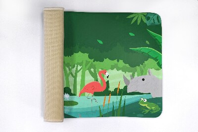 Tapete para wc Animais exóticos