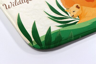 Tapete para casa de banho Leões Gatos