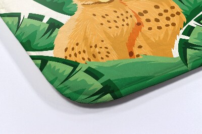 Tapete para banheira Cheetah África