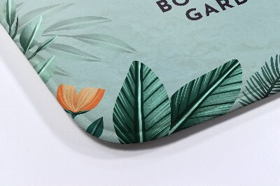 Tapete para wc Padrão de planta