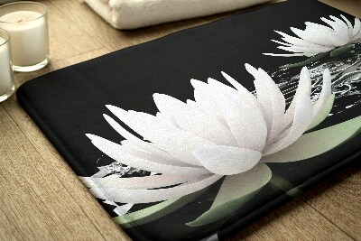 Tapete para wc Flores Nenúfares