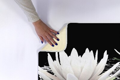 Tapete para wc Flores Nenúfares