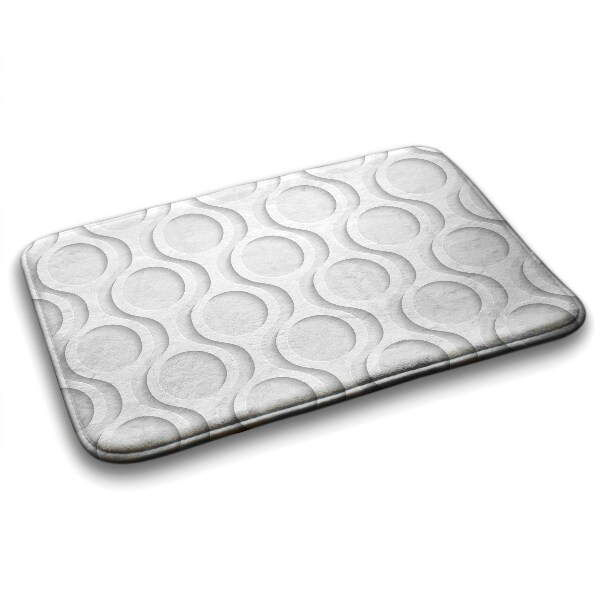 Tapete para wc Padrão de círculos