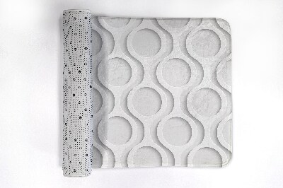 Tapete para wc Padrão de círculos