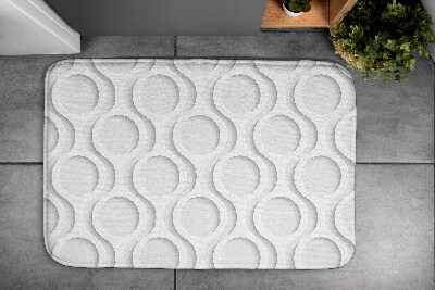 Tapete para wc Padrão de círculos