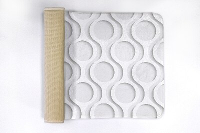 Tapete para wc Padrão de círculos