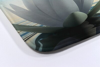 Tapete para casa de banho Flores Nenúfares