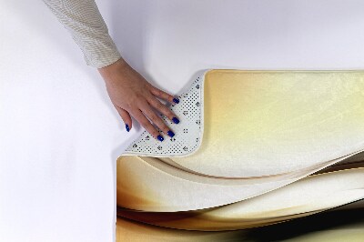 Tapete para banheira Abstração Dourada