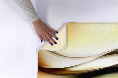 Tapete para banheira Abstração Dourada