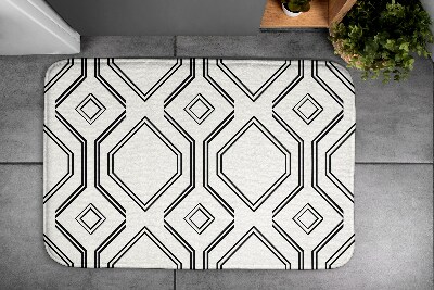 Tapete para casa de banho Padrões quadrados