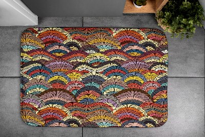 Tapete para banheira Abstração colorida