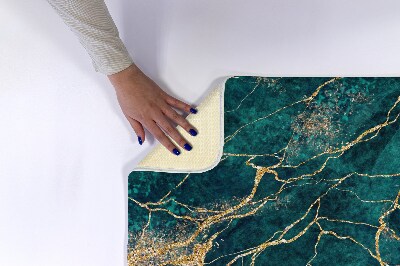 Tapete para banheira Mármore verde