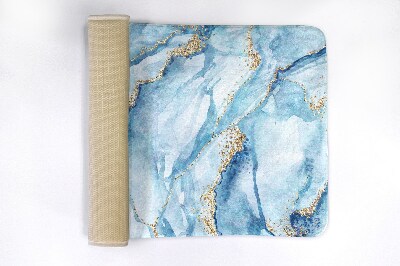 Tapete para wc Mármore azul