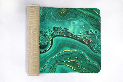 Tapete para casa de banho Mármore turquesa