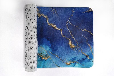 Tapete para wc Mármore azul