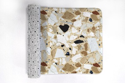 Tapete para casa de banho Abstração colorida