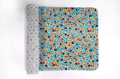 Tapete para wc Abstração colorida