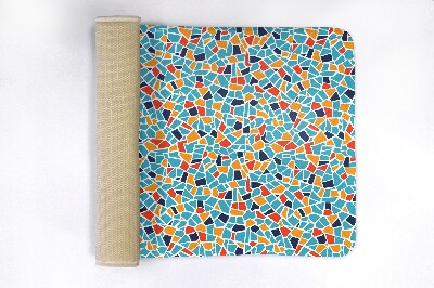 Tapete para wc Abstração colorida