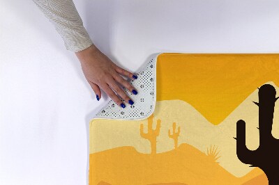 Tapete para banheira Deserto de Cactos