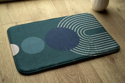 Tapete para casa de banho Padrão geométrico