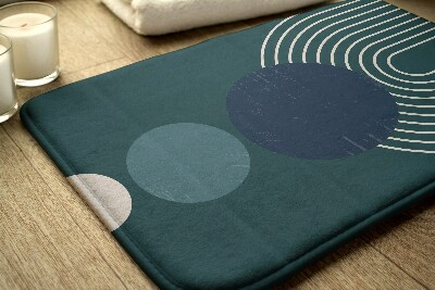 Tapete para casa de banho Padrão geométrico